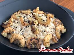 Fregola Sarda Aux Crevettes Comme Un Risotto Crevettes Cuisine Risotto