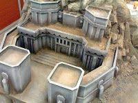 Fortaleza De Los Lobos Espaciales Por Mirmidas Maison Miniature Warhammer 40 000 Maison