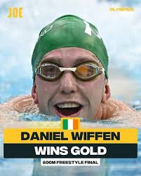 Irish Gold....Dan Wiffen..Olympic record. Well done Dan...☘️☘️☘️☘️