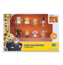 De volta à ativa, ele tentará de tudo para ocupar o . Compra Gru Meu Malvado Favorito 3 Pack De 8 Minifiguras 5 Cm