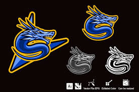 Download Sky Dragon E Sport Logo Graphic By Remarena Creative Fabrica SVG Cut Files