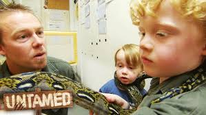 Tim Faulkner's Son Helps Milk And Handle Deadly Snakes!