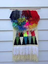 Pin By Maryanne Moodie On Weaving Woven Wall Art Loom Weaving Bead Weaving