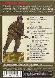 Fow German Paint Set Guide Jpg 400 563 German Uniforms German Vallejo