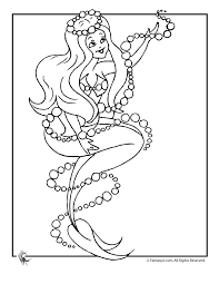 The spruce / kelly miller halloween coloring pages can be fun for younger kids, older kids, and even adults. Mermaid Princess Coloring Pages Free Printable Coloring Pages Coloring Library
