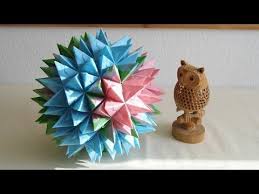 Origami Goliath Stern Origami 3d Star Sterne Basteln 3d Quilling Origami Blume