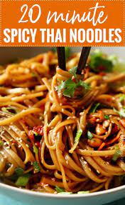 Spicy Thai Noodles Recipe Asian Noodle Recipes Spicy Thai Noodles Recipes