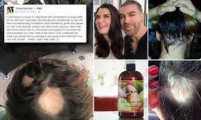 Also provided in the lawsuit were online reviews revealing that user complaints started way back in 2012. Chaz Dean S Wen Hair Products Made Women S Hair Fall Out Daily Mail Online
