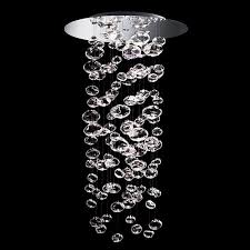 A dropped ceiling is a secondary ceiling, hung below the main (structural) ceiling. Murano Due Ether S 150 Glass Drop Chandelier Stardust