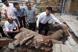 Hebahan kursus asas arkeologi 2019: Meriam Mortar Berusia Lebih 200 Tahun Ditemukan Di Kota Cornwallis Utusan Borneo Online