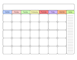 Free Printable Monthly Calendar Large Schedule Calendar