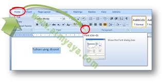 Cara Mudah Membuat Mencoret Tulisan Di Microsoft Word Cara Aimyaya Cara Semua Cara