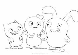 If you are curious what all costumes in tag with ryan are then this article will come in handy for when you want to make that very important decision on what. Ugly Dolls Coloring Pages Download Uglydolls For Coloring