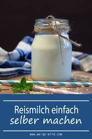 Reismilch Selber Machen So Einfach Stellst Du Reisdrink Her Rezept Reismilch Reisdrink Gesunde Saft Rezepte