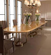 5m Large Designer Gold Oval Dining Table Juliettes Interiors Oval Table Dining Luxury Dining Room Large Dining Room Table