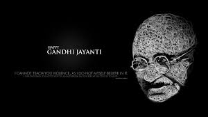 Wallpapers in ultra hd 4k 3840x2160, 8k 7680x4320 and 1920x1080 high definition resolutions. Gandhi Jayanti October 2 Non Violence Quotes Hd Pc Wallpaper