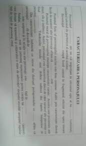 Rolul lui in opera, de exp :ocupatia lui)apoi realizezi cele 2tipuri de caracterizari.1.caracterizarea directa se realizeaza. Model De Caracterizare A Unui Personaj Brainly Ro