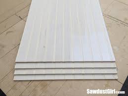Hidden seams by lap joint · various lengths available How To Hide Seams In Beadboard Sawdust Girl