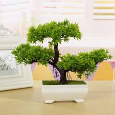 Artificial Bonsai Tree Plant Decoration Potted Green House Plants Buy Online At Best Prices In Srilanka Daraz Lk