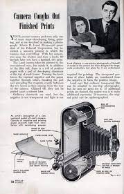 World S First Instant Camera Polaroid Land Camera Popular Science Apr 1947 Instant Camera History Of Photography Camera