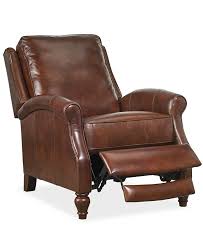 Sam's club push back recliner. Furniture Leeah Leather Pushback Recliner Reviews Recliners Furniture Macy S