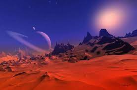 Singular Ambience Space Landscape By Dawid Michalczyk Space Art Space Art Gallery Planets In The Sky
