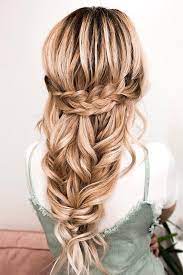 42 Boho Wedding Hairstyles For Tender Bride Easy Braids Braided Hairstyles Easy Beautiful Braided Hair
