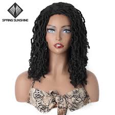 It will suit you best if you have that sort of personality. 12 Inch Synthetic Wigs For Black Women Crochet Braids Soft Dread Locks Faux Locs Hairstyle Long Afro Brown Hair Synthetic None Lace Wigs Aliexpress