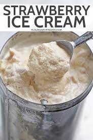 Old Fashioned Homemade Strawberry Ice Cream Recipe Homemade Strawberry Ice Cream Strawberry Ice Cream Strawberry Ice Cream Recipe