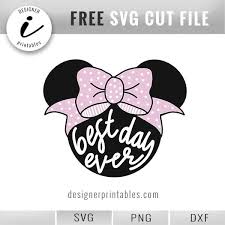 Free Svg Disney Minnie Mouse Designer Printables