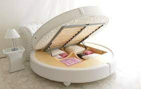 Rundes bett mit einem durchmesser von 200 cm / runden bett mit einem durchmesser standort im schlafzimmer: Runde Betten Fur Die Schlafzimmer Einrichtung 36 Ideen