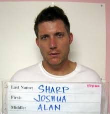 Joshua Sharp accused of hiding drugs in his shoes