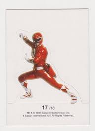 Lot of 5 sealed 1994 mighty morphin power rangers premium trading cards packs. 1995 Mighty Morphin Power Rangers 17 Red Ranger Comic Collectibles Trading Cards Other Hipcomic