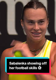 Aryna Sabalenka's Impressive Football Skills Showcase