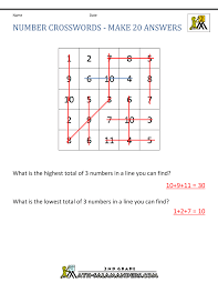 Your students will practice their simple addition skills and review number words with the puzzles and games on these worksheets. Free Math Puzzles Addition And Subtraction