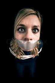Find & download the most popular woman photos on freepik free for commercial use high quality images over 8 million stock photos. Kidnapped Woman Hostage With Tape Over Stock Image Colourbox