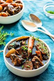 Slow Cooker Gluten Free Beef Bourguignon Beef Burgundy One Clever Chef Recipe Beef Bourguignon Winter Stew Recipe Beef Burgundy Recipe