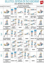 Esercizi Glutei Il Programma Per Tonificarli In 30 Giorni Melarossa Esercizi Glutei Esercizi Fitness