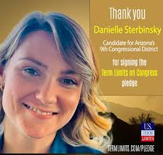 Danielle Sterbinsky Pledges to Support Term Limits