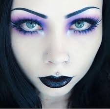 all about sexy goths #goth #makeup