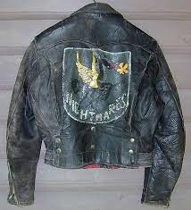 Pin By Mr Goody On Vintage Leather Jackets And Accessories Painted Leather Jacket Vintage Leather Jacket Vintage Jacket