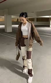 Find and save images from the brown aesthetic collection by (fairyfane) on we heart it, your everyday app to get lost in what you love. Streetwear Aesthetic Brown Outfits Novocom Top