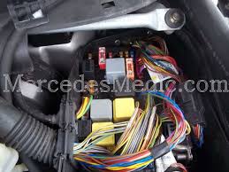 S Cl Class W220 Fuses And Relays Location Designation 2000
