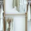 A wardrobe hanging rail can come in all different shapes and sizes. 1