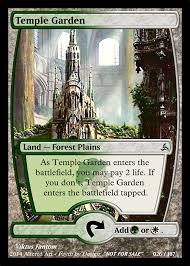 Pin By Brandon Haskins On Mtg Proxies Temple Gardens Altered Art Mtg