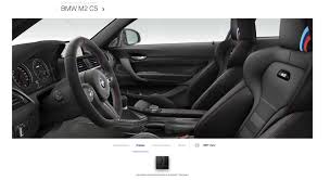 Bmw M2 Cs Online Configurator Is Now Available On Bmw Websites