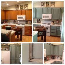 My Before And After Pictures Of My Kitchen Cabinet Make Over Annie Sloan Chalk Paint In D Kitchen Cabinets Before And After Kitchen Cabinets Kitchen Cupboards