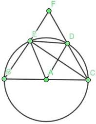 A chord that passes through the center of the circle. Circle Theorems Geeksforgeeks