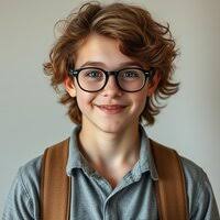 Young Man in Yellow Hoodie