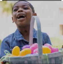 Easter Egg Hunt Shoebox Loot Collection at Church